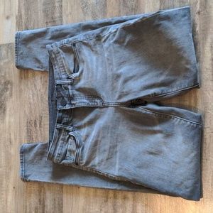 Kut From The Kloth High Rise Toothpick Skinny Ankle Gray Wash Denim Jean 4